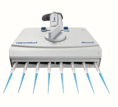 Eppendorf-Move-It®-pipetter med justerbar avstand mellom spissene