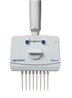 Eppendorf-Move-It®-pipetter med justerbar avstand mellom spissene