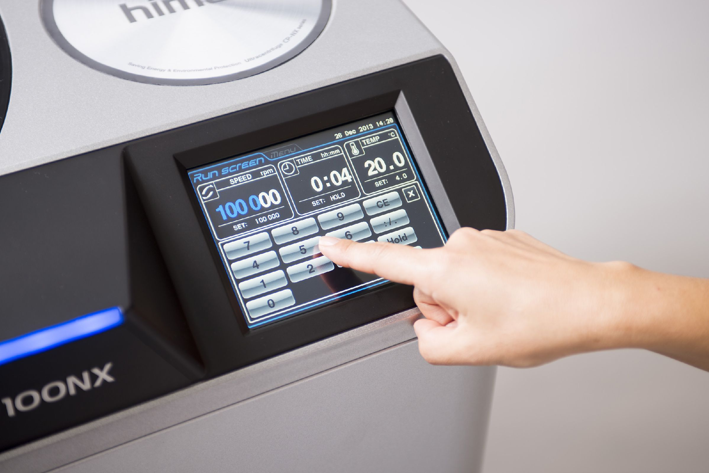 Ultrasentrifug Hitachi CP100NX Panel1 bild08
