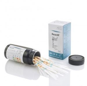 Reactif 4 urine analysis strips 1x100 tests
