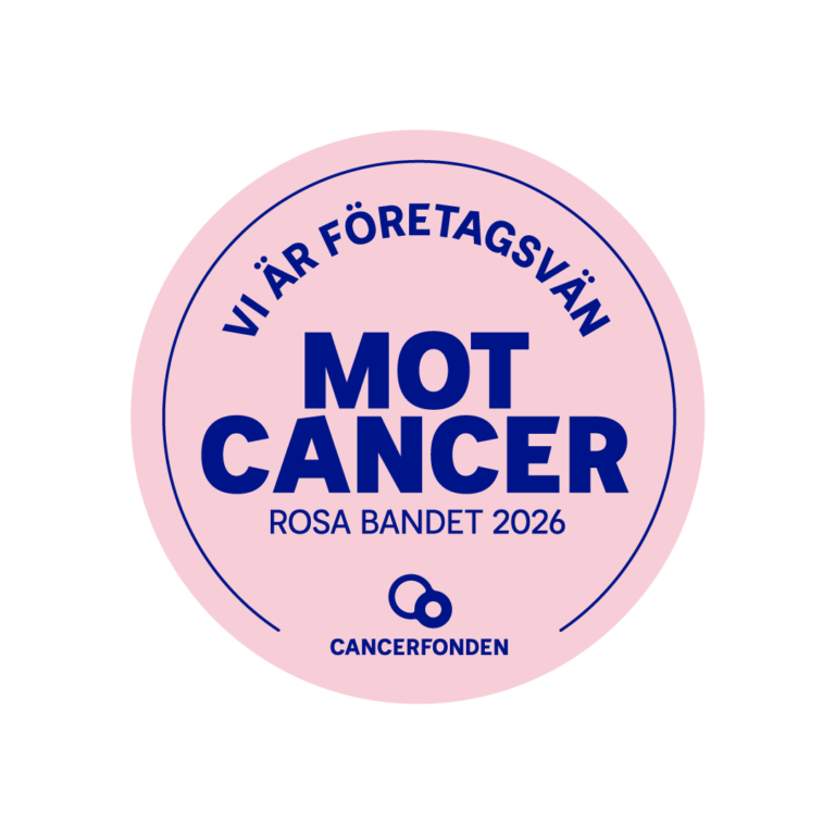 Vi er en bedrift som støtter kampen mot kreft — Rosa Bandet 2026, Kreftfondet